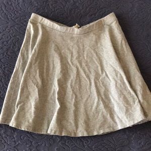 Grey Skater Skirt